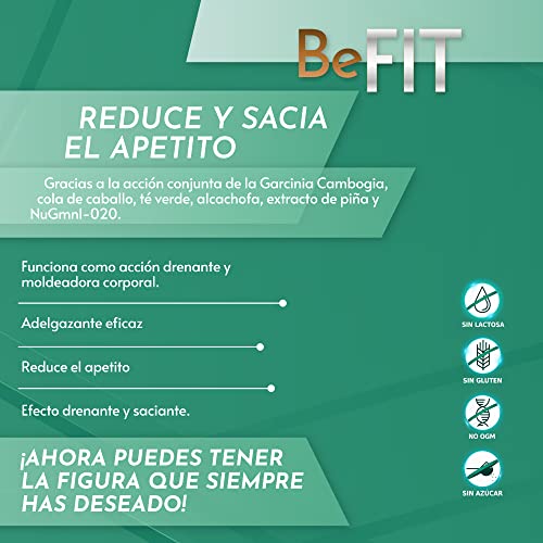 Quemagrasas, adelgazante, reductor del apetito y termogénico | Garcinia Cambogia, Té Verde, Alcachofa | Fórmula natural para eliminar grasa y perder peso | Resultados Visibles sin efectos rebote | 90U