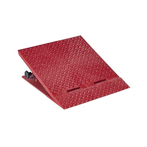 Rampsas De Alquiler, Rampsas De Motocicletas Portátiles Antideslizantes Tienda De Rampsas De Restaurante Rampsas De Umbral Accesibles Rampsas para Sill(Size:50 * 56 * 13.5-22CM,Color:Rojo)