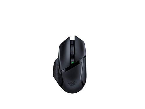 Razer Basilisk X HyperSpeed ​​- Ratón inalámbrico para juegos, Ratón Gaming con tecnología Razer HyperSpeed, inalámbrico, sensor óptico 5G y 6 botones configurables libremente, Negro