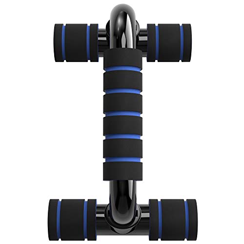 Readaeer --Pushup Bar,Soporte para Flexiones, Negro (Azul)