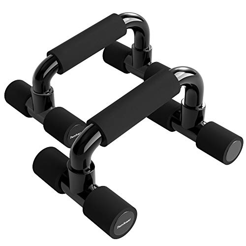 Readaeer --Pushup Bar,Soporte para Flexiones, Negro (Negro)