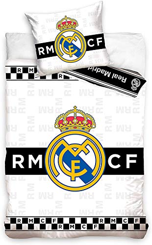 Real Madrid Juego de Funda Nórdica Cama 90