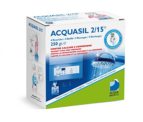 Recambios anticorrosivos "Acquasil" 2/15, de 250 g, cód. PC100 (Paquete de 4 unidades)