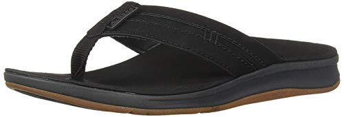 Reef Ortho-Bounce Coast, Chanclas Hombre, Negro, 37.5 EU