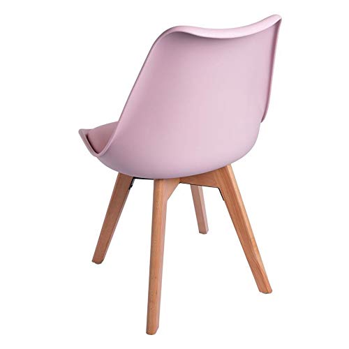 Regalos Miguel - Sillas Comedor - Silla Synk Basic - Rosa - Envío Desde España