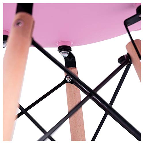 Regalos Miguel - Sillas Comedor - Silla Tower Basic - Rosa - Envío Desde España