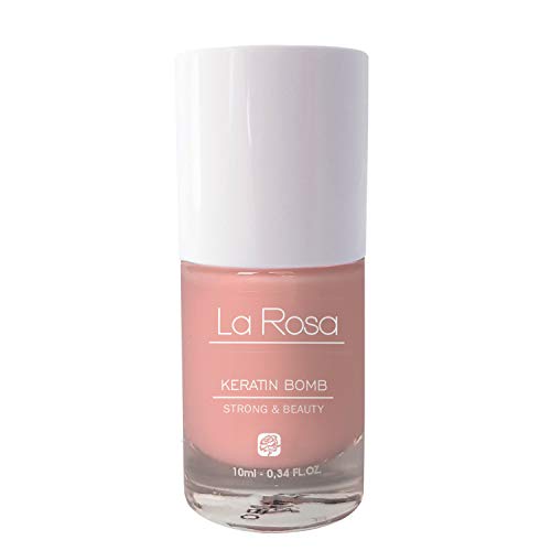 REPARADOR de uñas KERATIN BOMB - SUERO PARA UÑAS con queratina, queratina tratamiento, preparado PARA FORTALECER Y REGENERAR la lámina de la uña - 10 ml