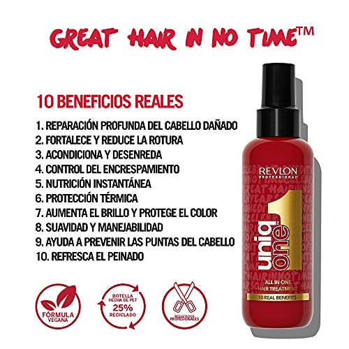 Revlon Professional UniqOne Clásico - Tratamiento en spray para cabello special edition, 150 ml