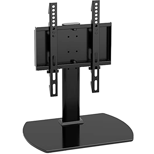 RFIVER Soporte Pie TV de Mesa Peanas para TV de 20 a 43 Pulgadas con Giratorio y Altura Ajustable MAX vesa 200 x 300 mm UT2003