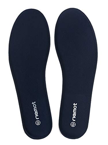 riemot Plantillas Memory Foam para Zapatos de Hombre y Mujer, Plantillas para Zapatillas Botas, Cómodas y Amortiguación para Trabajo, Deportes, Caminar, Senderismo Azul Armada 46 EU