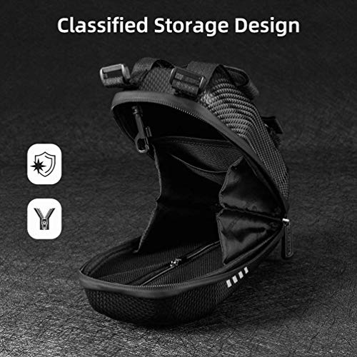 ROCKBROS Bolsa de Scooter Eléctrico Patinete Colgante Manillar EVA 2L/3L Tubo Frontal para Xiaomi Mijia M365/M365 Pro/Segway ES/Bicicleta Plegable