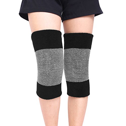 Rodilleras Térmicas Para Hombres y Mujeres Gruesas Calentadores Transpirable Agradable Rodillera Cálida Protección Para Esquí Ciclismo Baile Correr Artritis Tendinitis