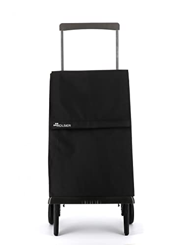 Rolser Carro Plegamatic MF 2 Ruedas Plegable - Negro