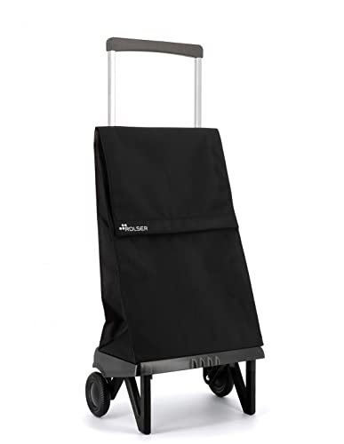 Rolser Carro Plegamatic MF 2 Ruedas Plegable - Negro