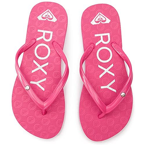 Roxy RG Sandy II, Zapatos de Playa y Piscina Niños, Rosa (Raspberry RAS), 34 EU