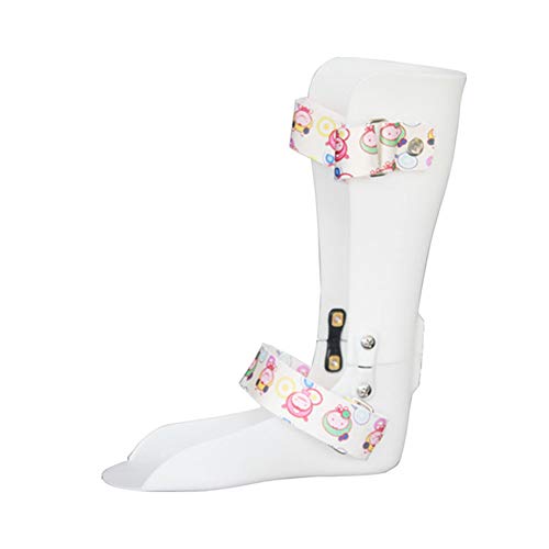 RZiioo Niños AFO Drop Foot Splint Toddler Custom Othopedic Tobillo Pie Férula Soporte de Noche para niños,Right,M