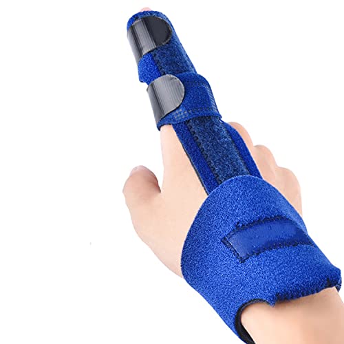 Saberda Férula para Dedos,Férula Fija para Entrenamiento De Rehabilitación, para Dedos Rotos,Esguinces De Nudillos,Artritis,Tendinitis,Alivio del Dolor,Férula De Mano para Fracturas Metacarpianas