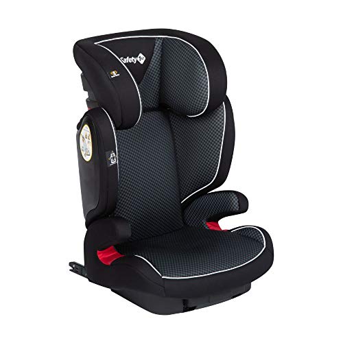 Safety 1st Road Fix Silla Coche Grupo 2 3 ISOFIX, Crece con el Niño 3-12 años (15-36 kg), Protección Lateral Segura, Ajuste Fácil y Seguro, Pixel Black (negro)