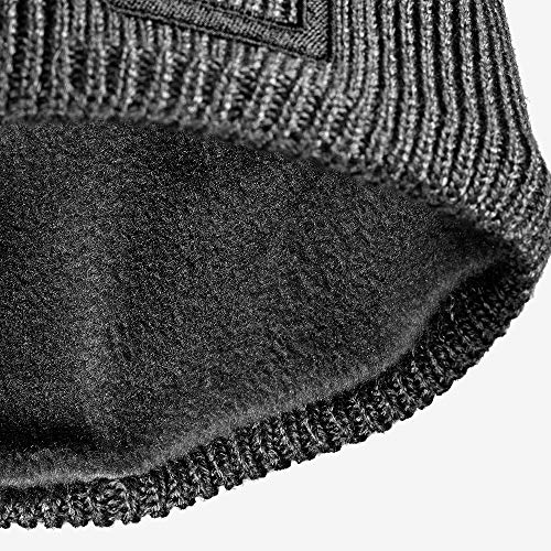 Salomon Beanie Logo Gorro Unisexo Adulto, Negro (Black), Talla única