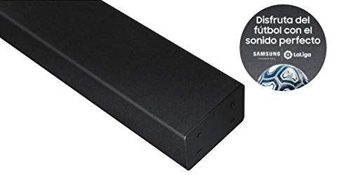 Samsung Barra de Sonido HW-T400/ZF - Sonido 2.0Ch, Subwoofer integrado, Dolby Digital, Modo Juego, Bluetooth 4.2 y One Remote Control, Color Negro