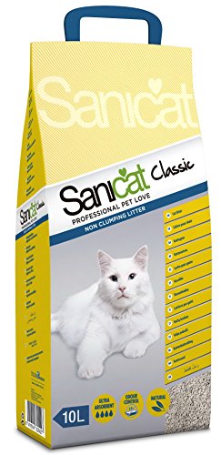 SANICAT Classic Arena Absorbente de Gatos - 10L