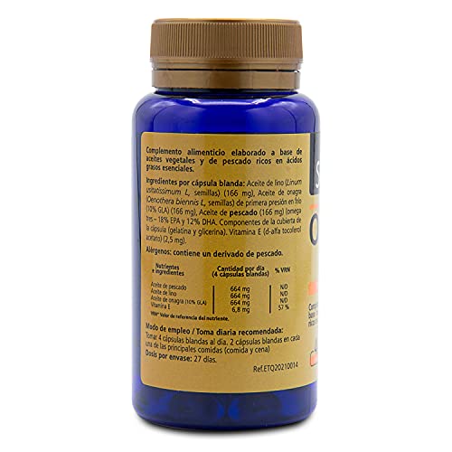 SANON Omega 3,6,9 110 Cápsulas Blandas De 720 Mg, 79g