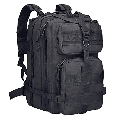 Satohom Mochila Táctica Militar Hombre 40L Macuto Táctico Impermeable Bolso Asalto Unisex Durable Viaje Mochila Molle Tela Oxford Bolsa Mujer para Deporte Al Aire Libre Senderismo Montañismo Ciclismo