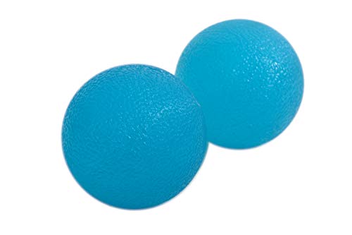 Schildkröt Fitness Terapia Antiestrés, Paquete de 2, Balones de Agarre, Bolas de Ejercicio, Juego Entrenador de Dedos, 960124