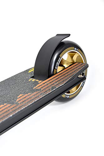 Schildkröt Patinete de Acrobacias Untwist Fire, Alta Calidad con Llanta de Aluminio, Ruedas de PU de 100 mm, para Grandes Trucos y Acrobacias, 510461