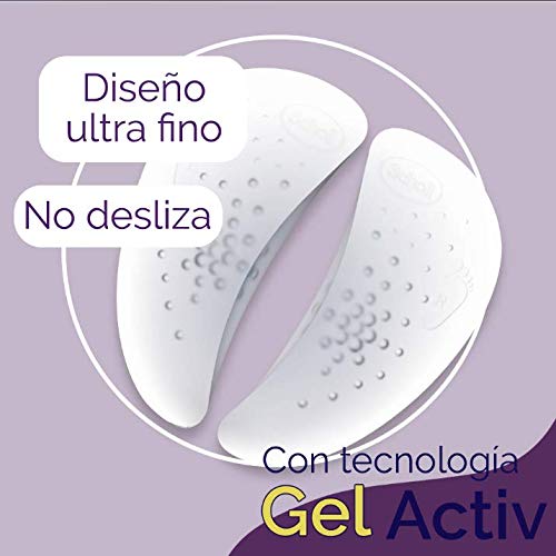 Scholl Party Feet, plantillas apoyo arco del pie con tecnología Gel Activ, confort y protección todo el día, 2 almohadillas