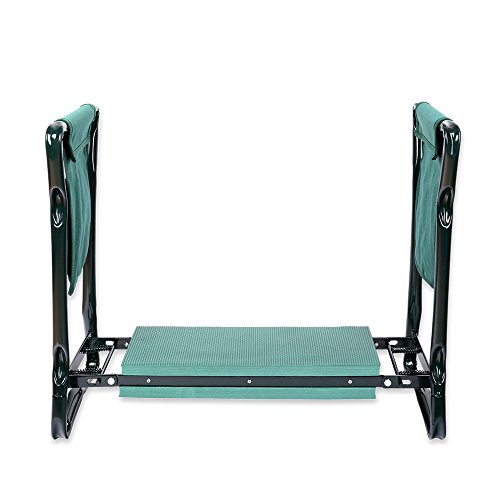 Schramm® Taburete de jardín Bolsa de Trabajo de Doble Cara Asiento Plegable Banco de Rodilla Banco de jardín Banco de Cosecha Protección de Rodilla