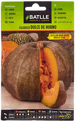 Semillas Hortícolas - Calabaza Dulce de Horno Buen Gusto - Batlle