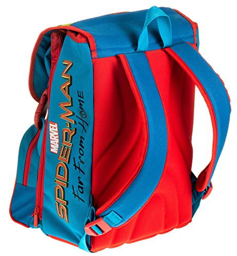 Seven Zaino Sdopp.big Spider-man Movie Legendary Mochila infantil 41 centimeters 28 Multicolor (Blu e Rosso)