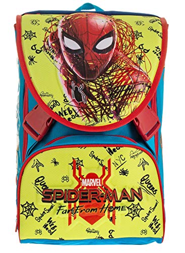 Seven Zaino Sdopp.big Spider-man Movie Legendary Mochila infantil 41 centimeters 28 Multicolor (Blu e Rosso)