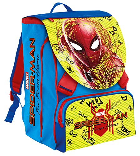 Seven Zaino Sdopp.big Spider-man Movie Legendary Mochila infantil 41 centimeters 28 Multicolor (Blu e Rosso)