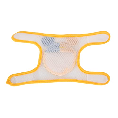 Shanrya Protector de Rodilla para Niños, Rodilleras para Bebés Que Se Arrastran para Evitar Lesiones en Bicicleta para el Hogar(Naranja)