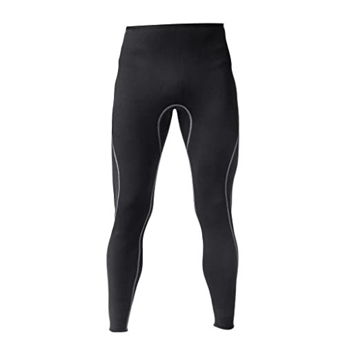 Sharplace Pantalones de Neopreno 3 mm Buceo Accesorios Mantener Caliente Color Negro para Hombre - M