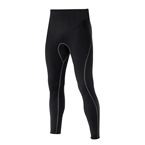 Sharplace Pantalones de Neopreno 3 mm Buceo Accesorios Mantener Caliente Color Negro para Hombre - M