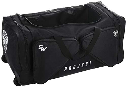 Sherwood Eishockeytasche True Touch T 90 Wheel Bag - Bolsa para Material de Hockey sobre Hielo, Color Negro, Talla 100 x 50 x 46 cm, 230 l