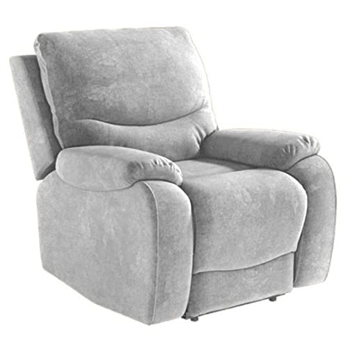 SHIITO - Sillón con Relax eléctrico y Sistema Powerlift Modelo Venecia tapizado en Ash Color Gris