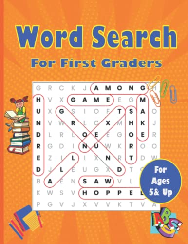 Sight Words Word Search Book First Grade: 1000+ High Frequency Words Workbook For Kids