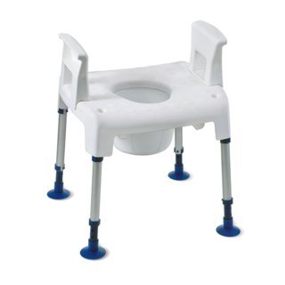 Silla de baño modular con inodoro