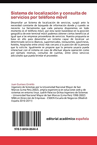 Sistema de localización y consulta de servicios por teléfono móvil