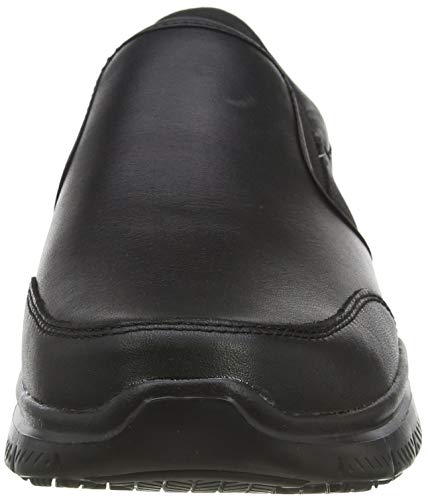 Skechers Flex Advantage Sr-Bronwood, Zapatillas sin Cordones Hombre, Negro Black Black, 41.5 EU