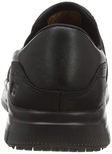 Skechers Flex Advantage Sr-Bronwood, Zapatillas sin Cordones Hombre, Negro Black Black, 41.5 EU