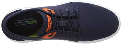 Skechers Prizmax Solten, Zapatillas Hombre, Azul (Navy), 45.5 EU