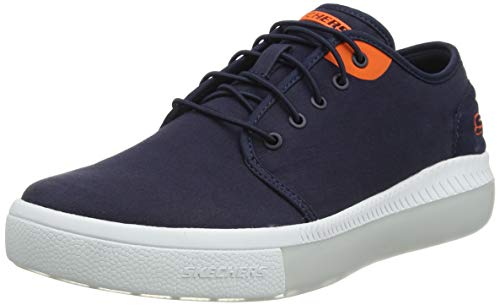 Skechers Prizmax Solten, Zapatillas Hombre, Azul (Navy), 45.5 EU