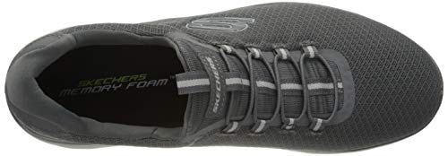 Skechers Summits, Zapatillas Hombre, Grey/Charcoal, 42 EU