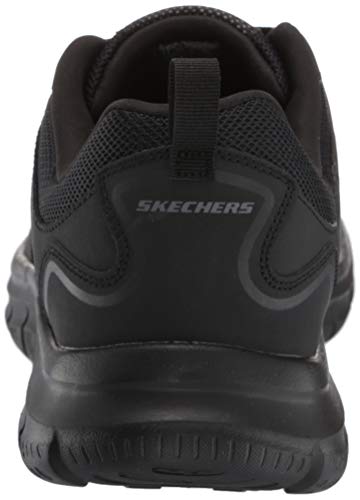 Skechers Track-scloric 52631-bbk, Zapatillas Hombre, Negro (Black 52631/Bbk), 42 EU