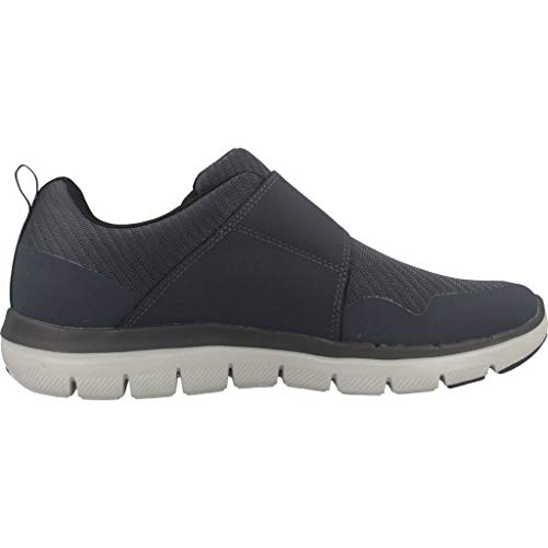 Skechers - Zapatillas Deportivas De Hombre Skechers De Color Azul con Cierre De Velcro